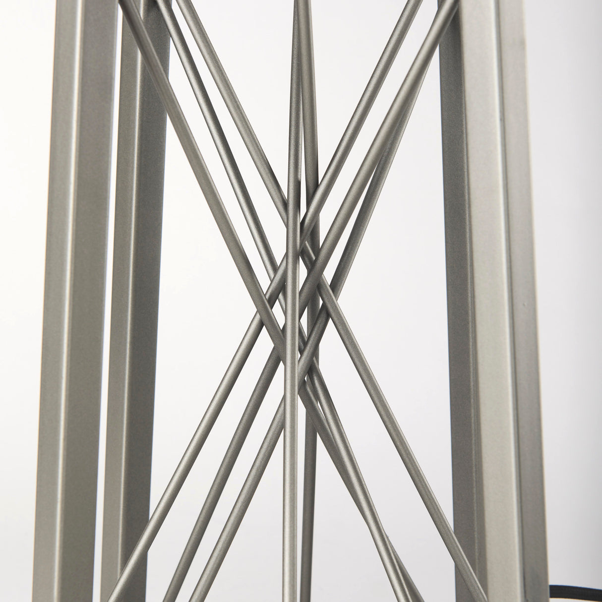 Raen (28.5"H) Gray Metal Octagonal Base w/Beige Shade Table Lamp from Mercana - Luna Furniture