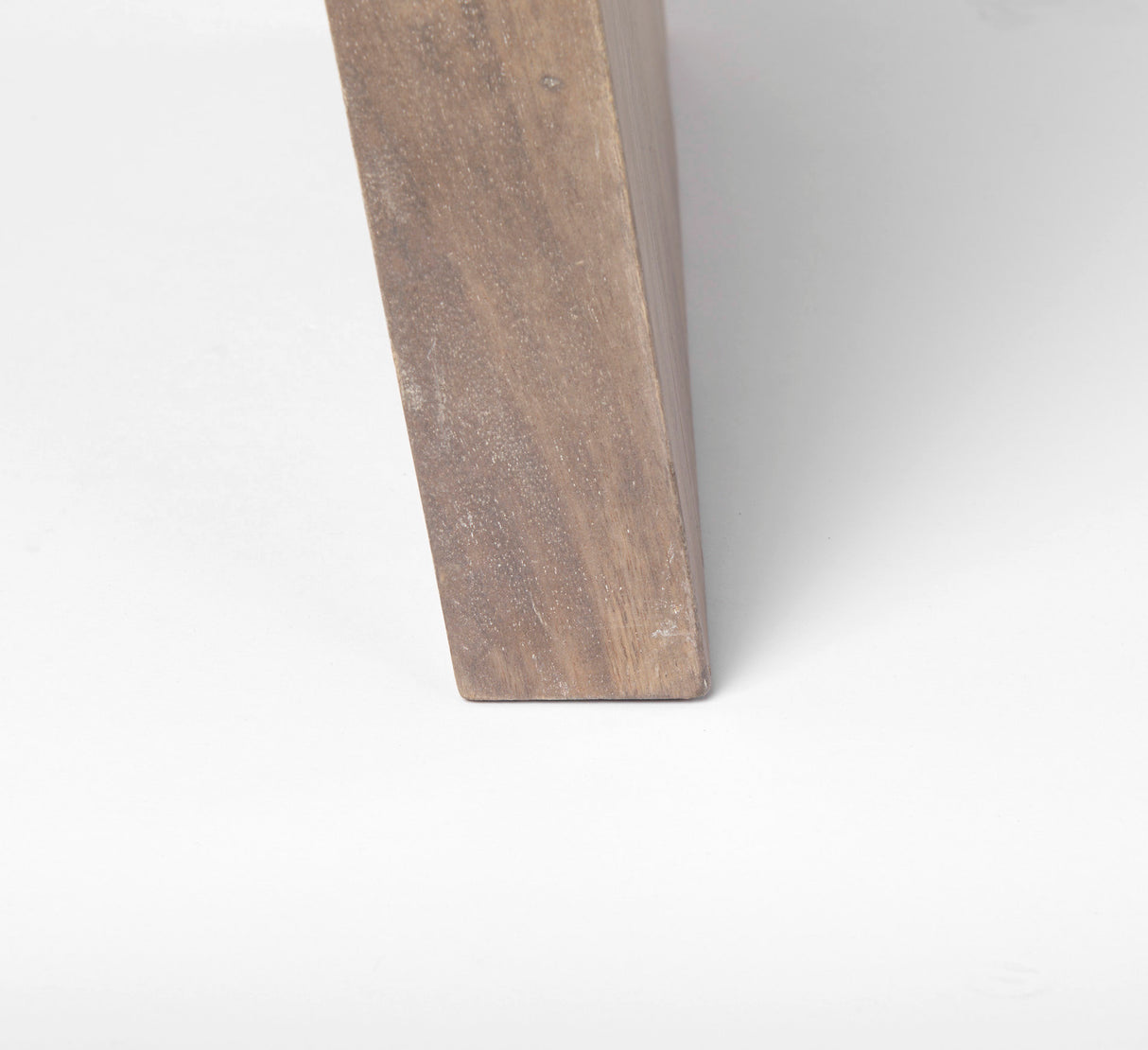 Elaine III 60L x 16W Brown Wood Angled Leg Console Table from Mercana - Luna Furniture