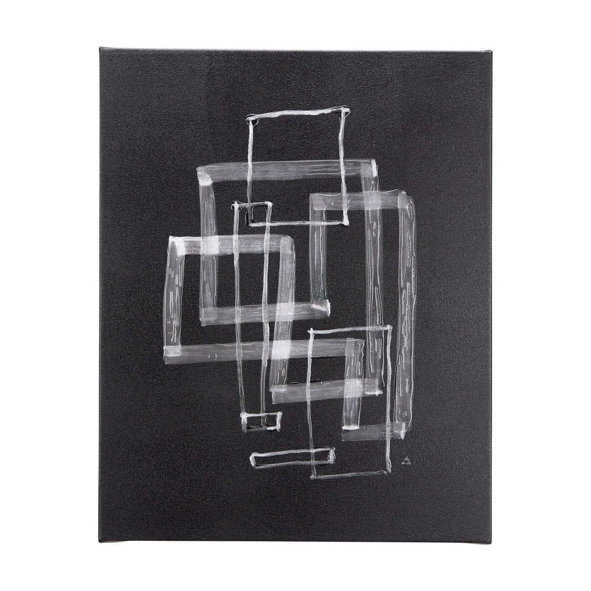 Lines III by Mercana Studio a Hand Embellished Textured Canvas from Mercana - Luna Furniture