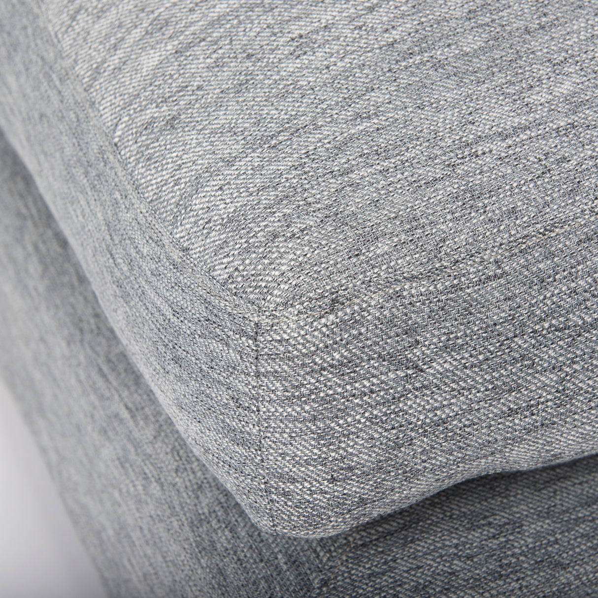 Valence 38.6L x 26.0W x 17.7H Castlerock Gray 2/3 Ottoman Sectional Piece from Mercana - Luna Furniture