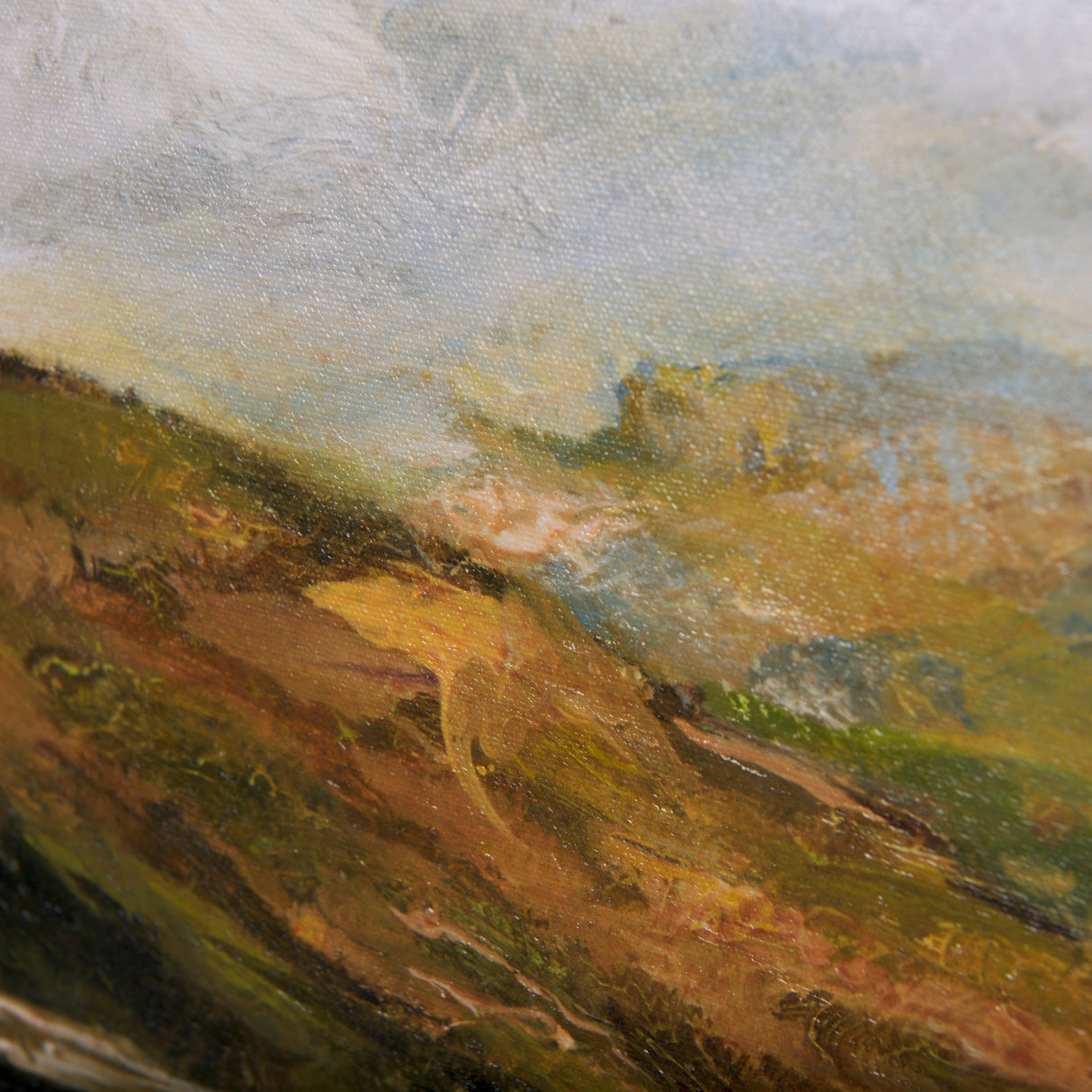 River Valley by Mercana Studio a Hand Embellished Textured Framed Canvas from Mercana - Luna Furniture