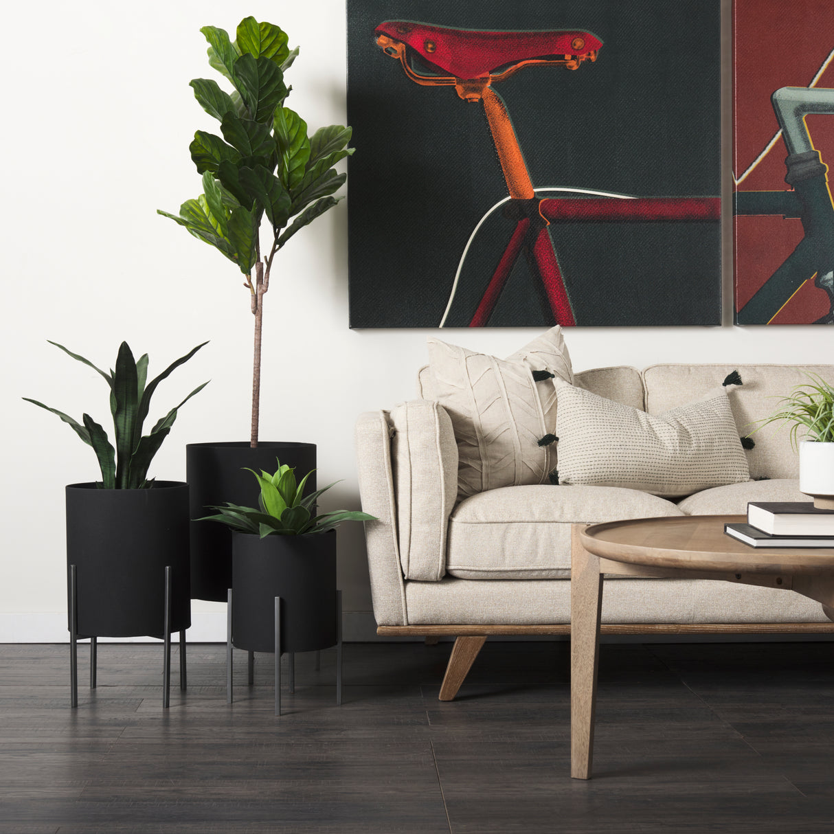 Bike Saddle Green by Alarm a Hand Embellished Textured Canvas from Mercana - Luna Furniture