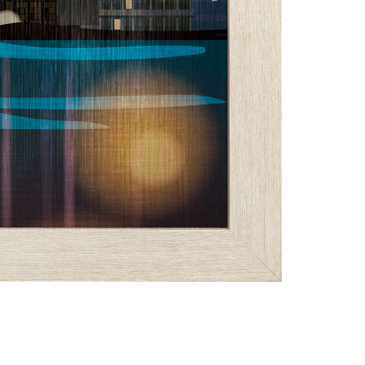 Toronto Go Canada (L) by Mercana Studio a Hand Embellished Decograph Framed Art Print from Mercana - Luna Furniture