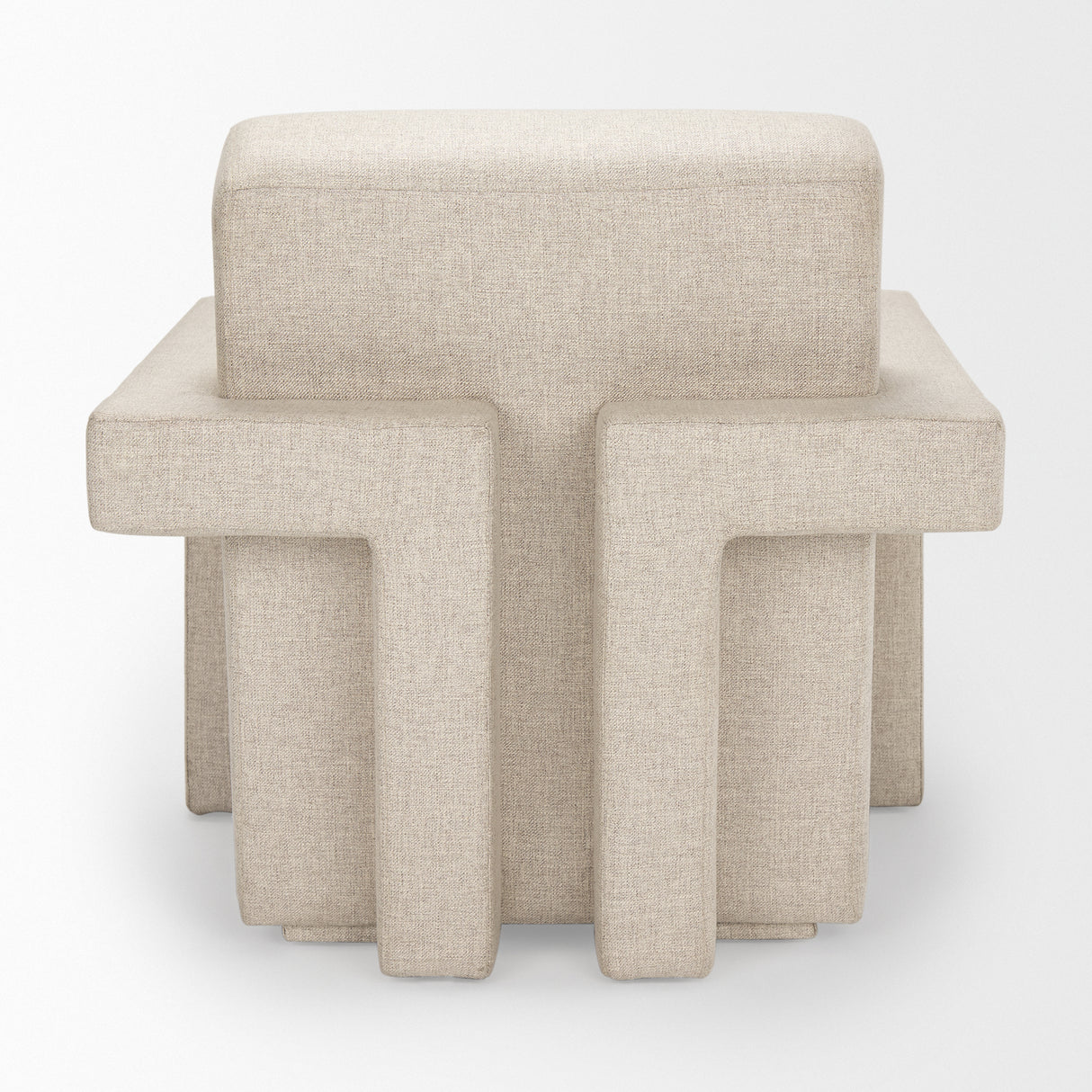 Sovereign Oatmeal Fully Upholstered Accent Chair from Mercana - Luna Furniture