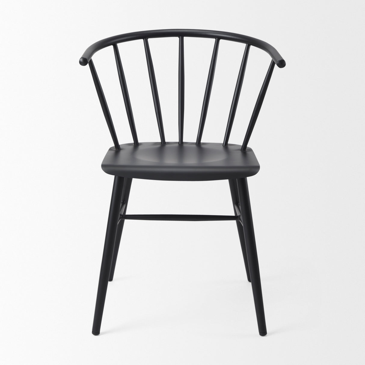 Colin 21.3L x 21.3W x 30.3H Black Metal Dining Chair from Mercana - Luna Furniture
