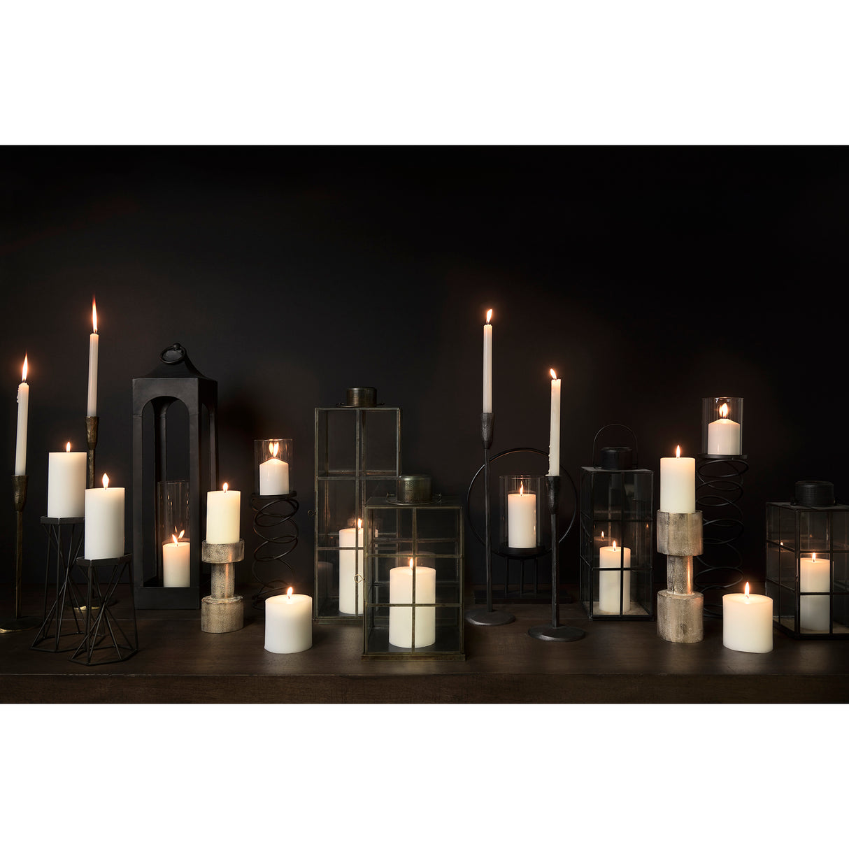 Levit (Small) Gold Table Candle Holder from Mercana - Luna Furniture