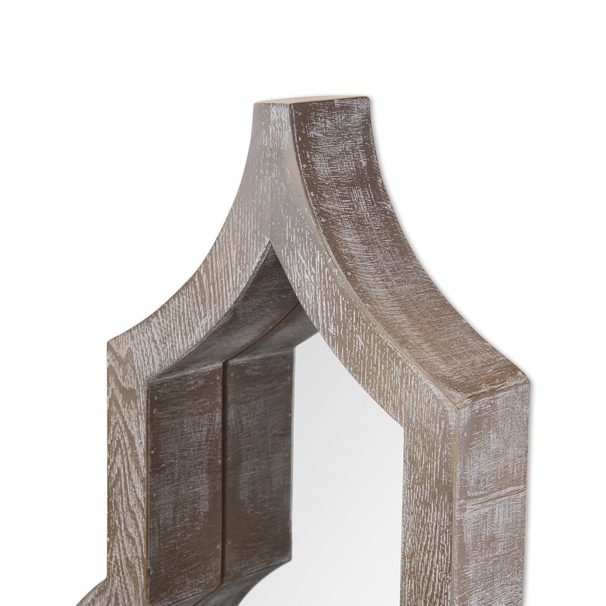 Tamanar 15.0 x 3.0 x 34.1 Light Brown Wood Frame Wall Mirror from Mercana - Luna Furniture