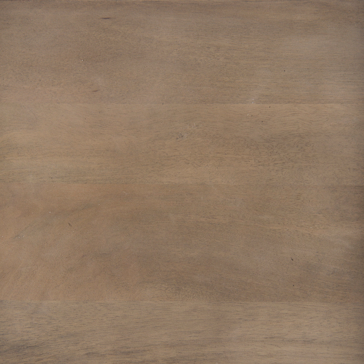Trey 48x46 Rectangular Brown Solid Wood Top Table Black Metal Frame Two-Tier Coffee Table from Mercana - Luna Furniture