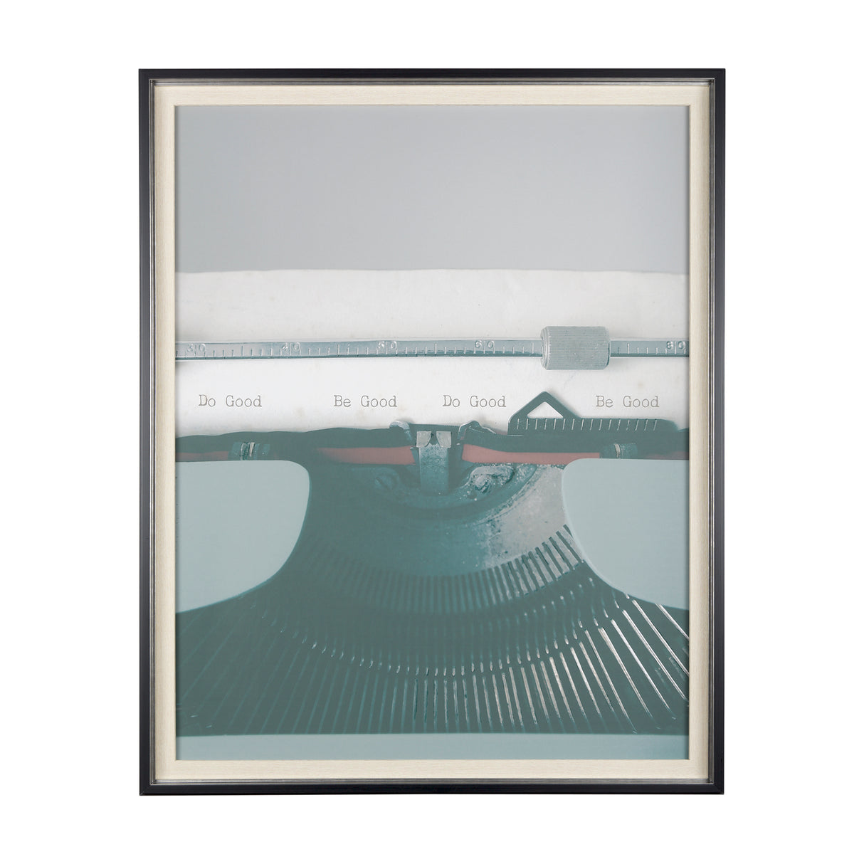 Typewriter Notes Good by Mercana Studio Hand Embellished Textured Framed Photo Art Print Matted unde from Mercana - Luna Furniture