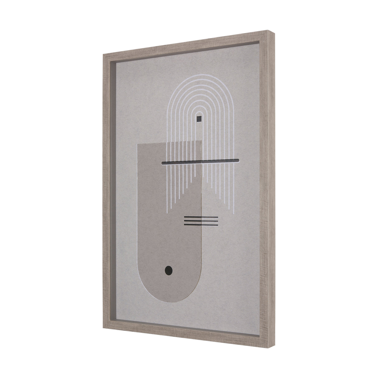 Balance I by Mercana Studio a Hand Embellished Textured Framed Art Print Matted under Glass from Mercana - Luna Furniture