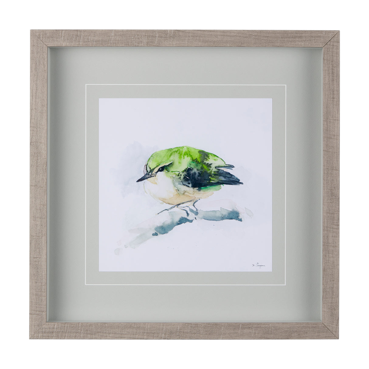 Rifleman I by Mercana Studio a Hand Embellished Textured Framed Art Print Matted under Glass from Mercana - Luna Furniture