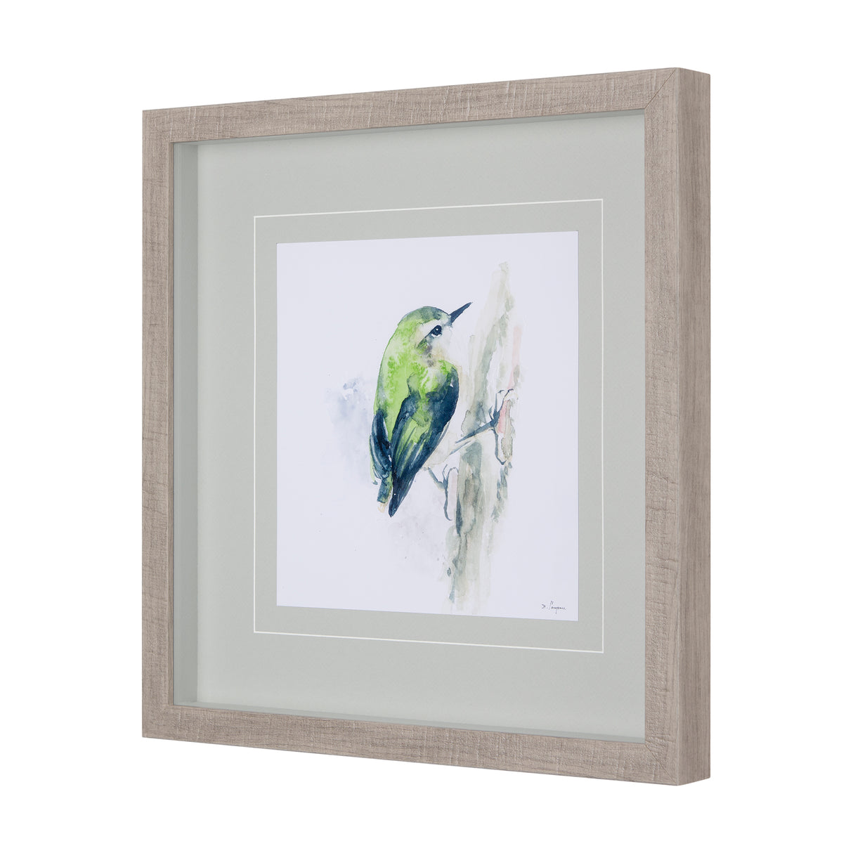 Rifleman IV by Mercana Studio a Hand Embellished Textured Framed Art Print Matted under Glass from Mercana - Luna Furniture