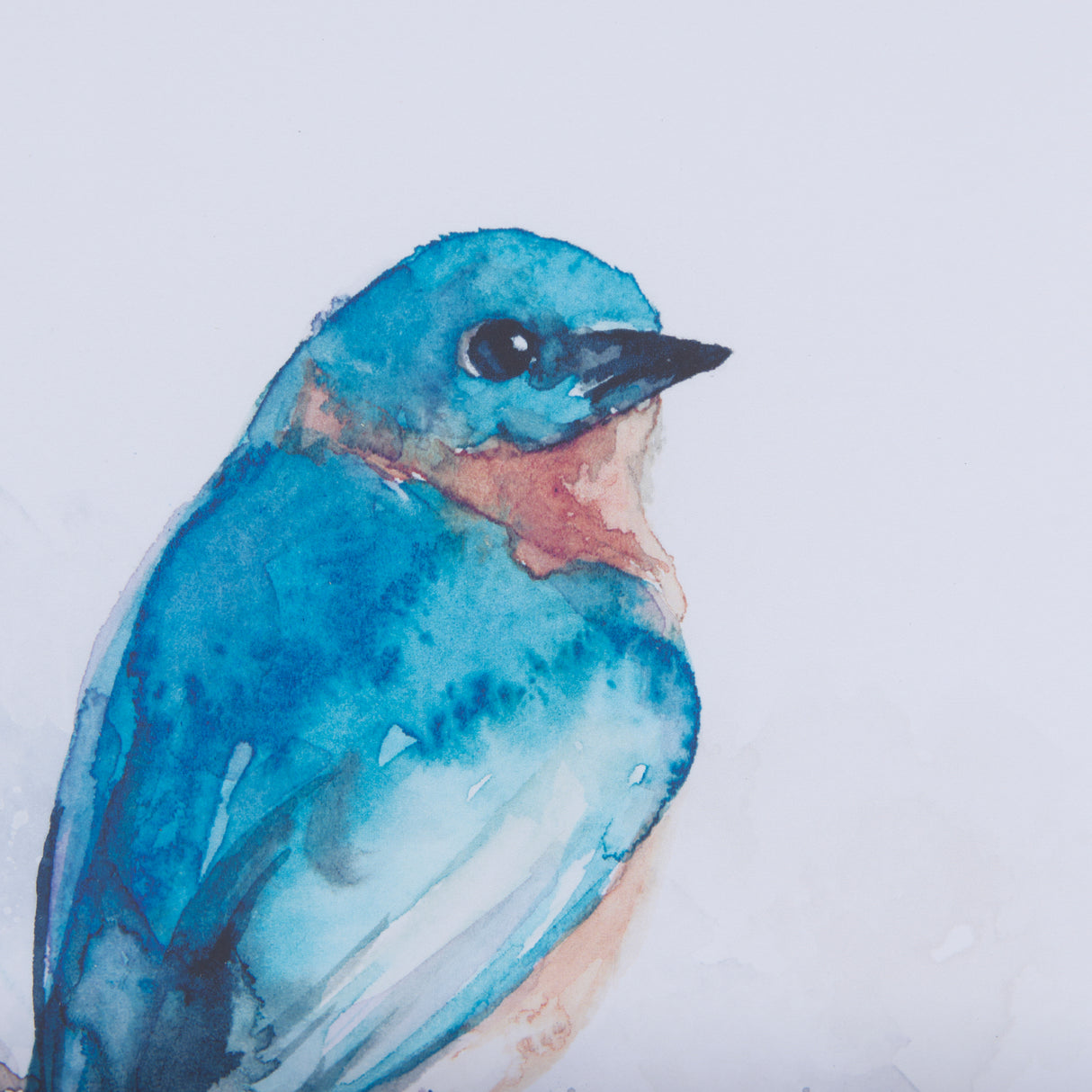 Eastern Blue II by Mercana Studio a Hand Embellished Textured Framed Art Print Matted under Glass from Mercana - Luna Furniture