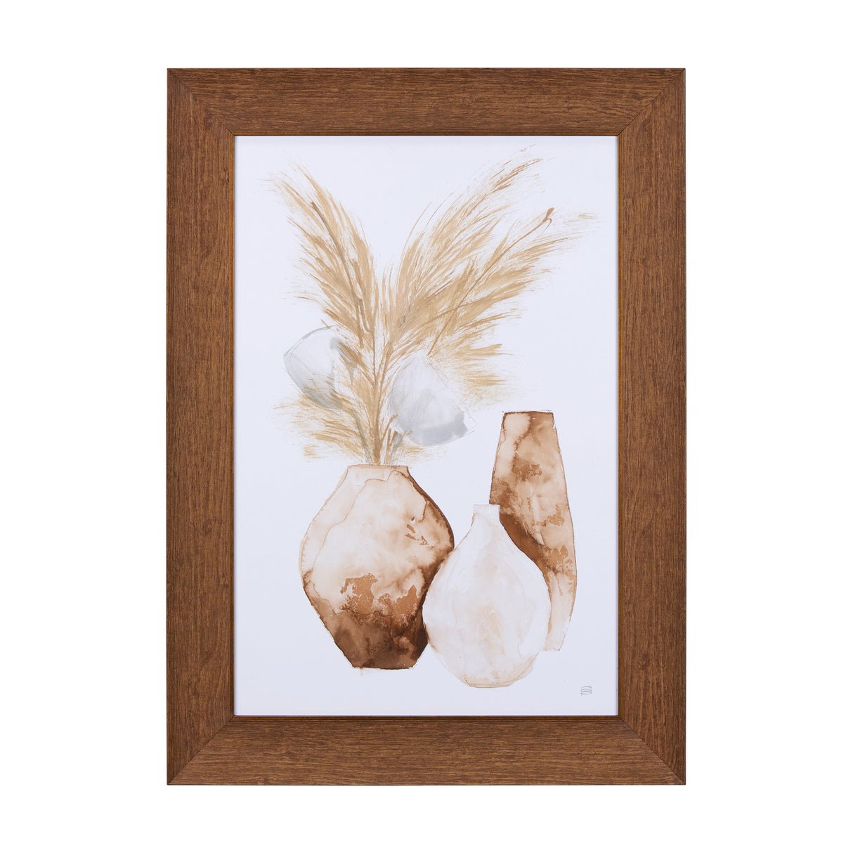 Vase Gray Pods by Mercana Studio a Hand Embellished Textured Framed Art Print from Mercana - Luna Furniture