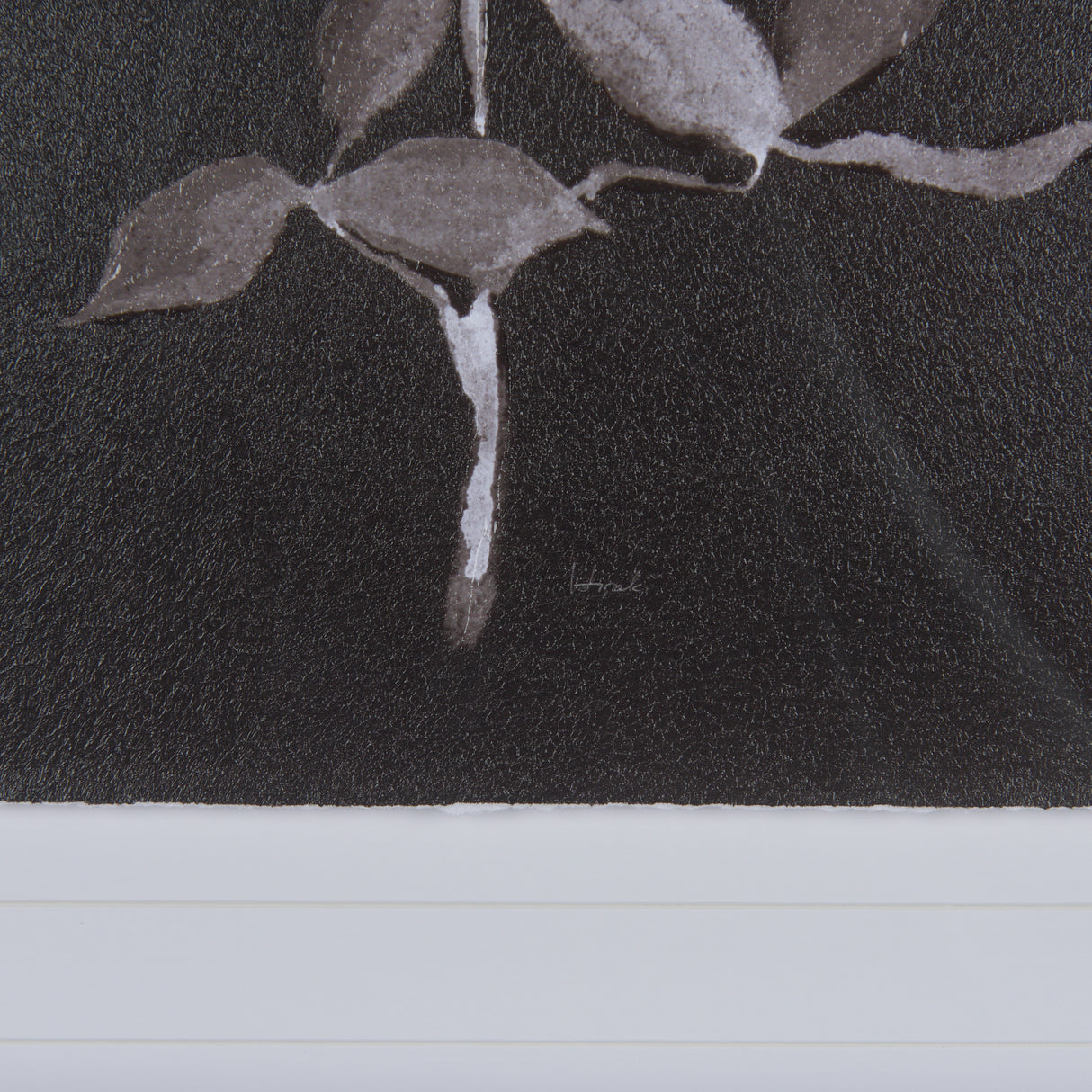 Night Leaves II by Mercana Studio a Hand Embellished Textured Framed Art Print Matted under Glass from Mercana - Luna Furniture