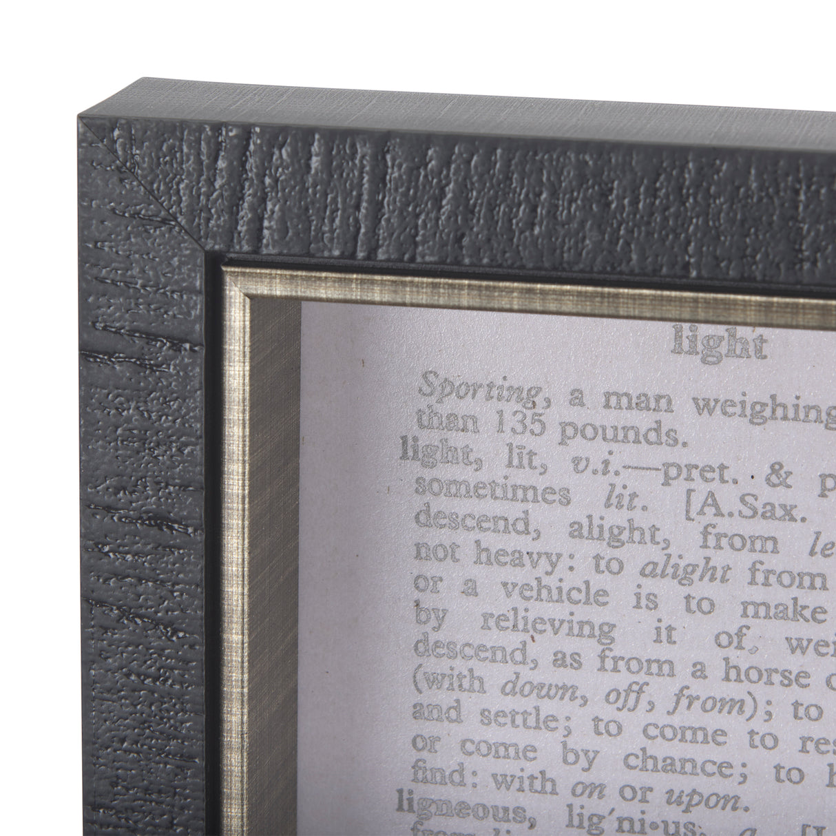 Vintage Page I by Mercana Studio a Hand Embellished Textured Framed Art Print from Mercana - Luna Furniture