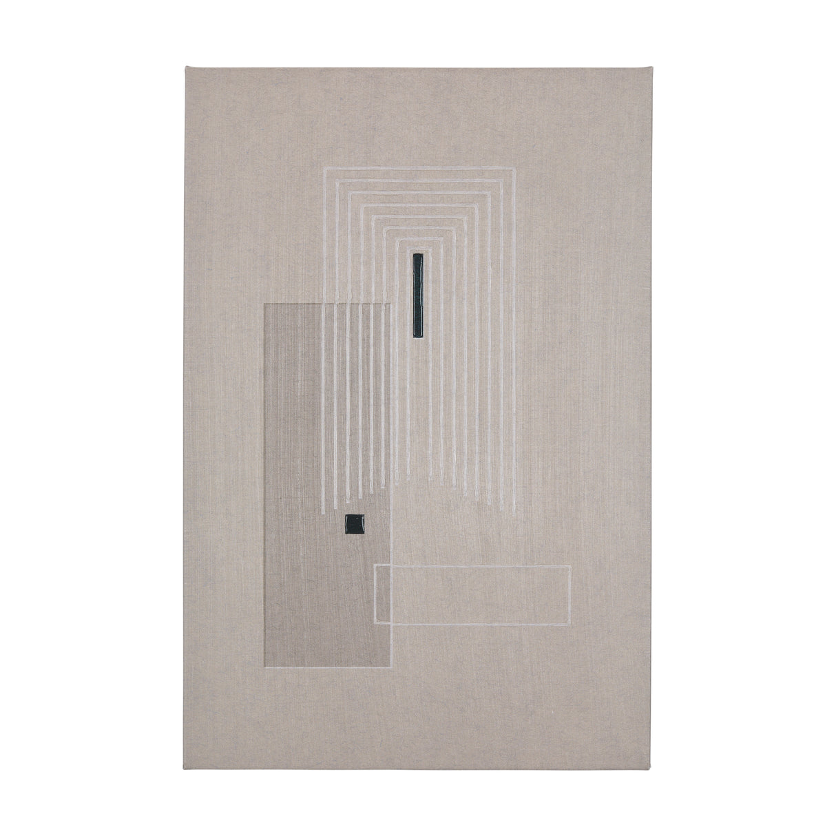Balance V by Mercana Studio a Hand Embellished Textured Canvas from Mercana - Luna Furniture