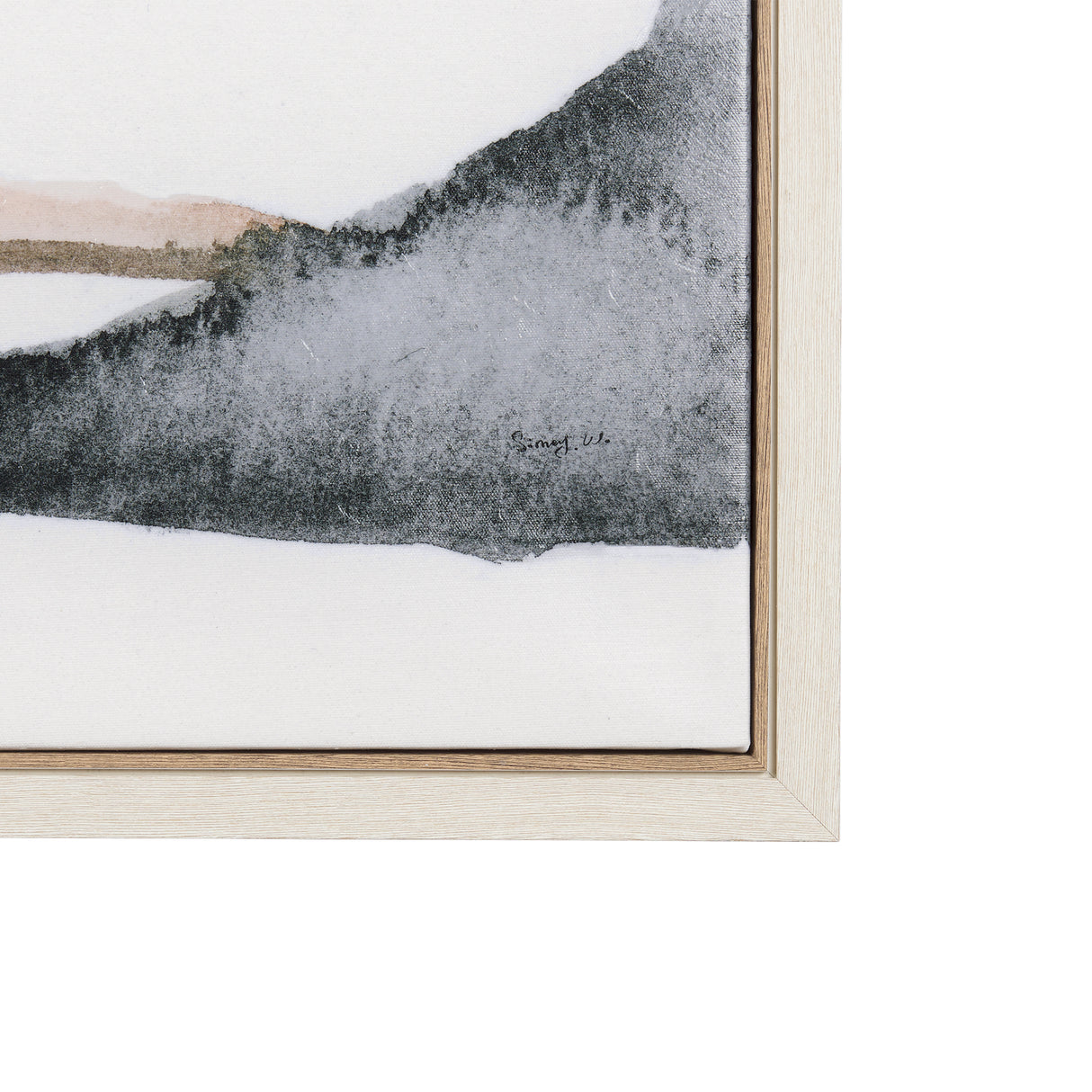 Sandy Land I by Mercana Studio a Hand Embellished Textured Framed Canvas from Mercana - Luna Furniture