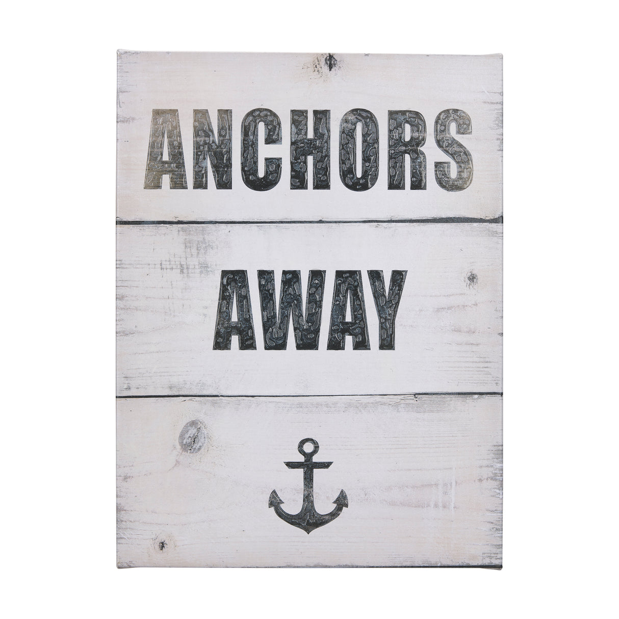 Anchors Away by Mercana Studio a Hand Embellished Textured Canvas from Mercana - Luna Furniture