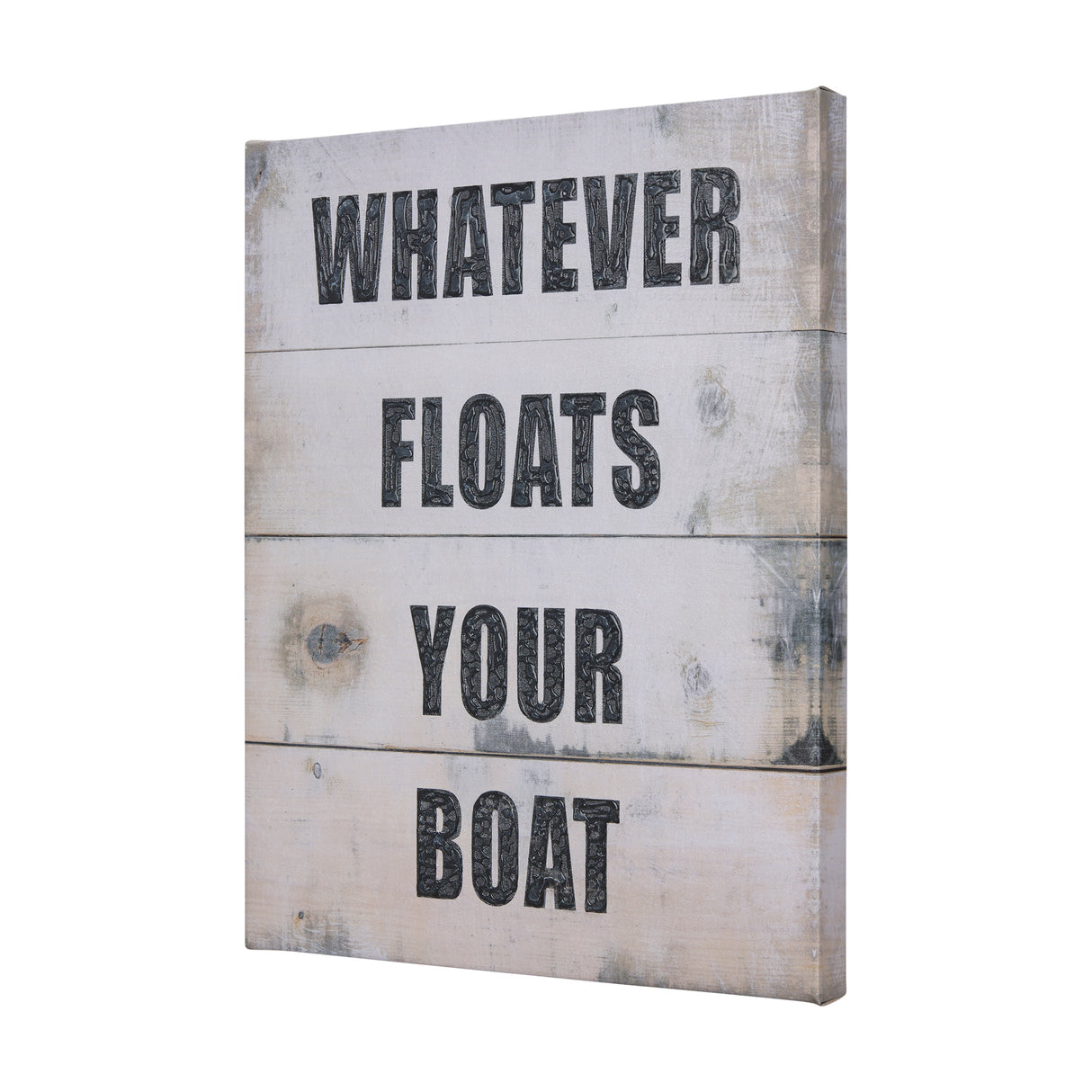 Float Your Boat by Mercana Studio a Hand Embellished Textured Canvas from Mercana - Luna Furniture