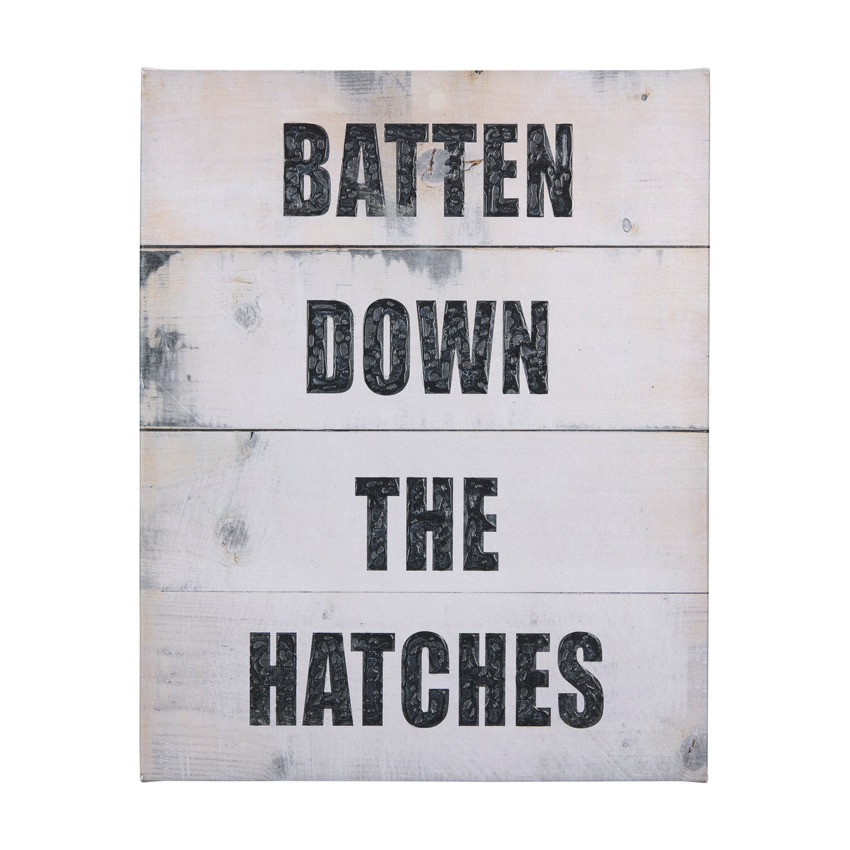 Batten Down The Hatches by Mercana Studio a Hand Embellished Textured Canvas from Mercana - Luna Furniture