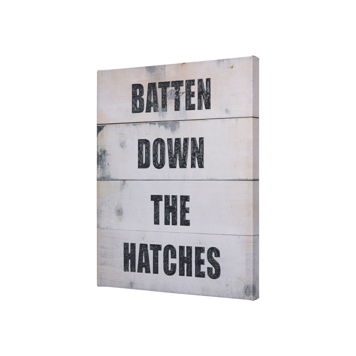 Batten Down The Hatches by Mercana Studio a Hand Embellished Textured Canvas from Mercana - Luna Furniture