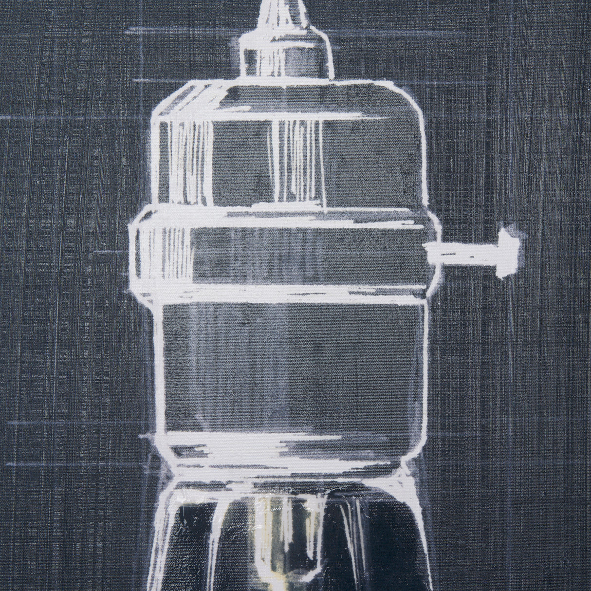 Bright Idea I by Mercana Studio a Hand Embellished Textured Canvas from Mercana - Luna Furniture