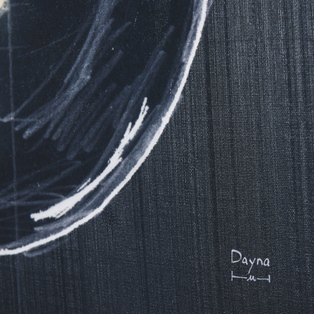 Bright Idea II by Mercana Studio a Hand Embellished Textured Canvas from Mercana - Luna Furniture