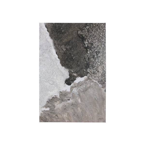 Mudslide I by Mercana Studio a Hand Embellished Textured Canvas