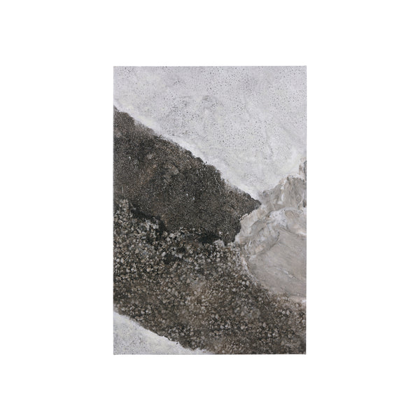 Mudslide II by Mercana Studio a Hand Embellished Textured Canvas