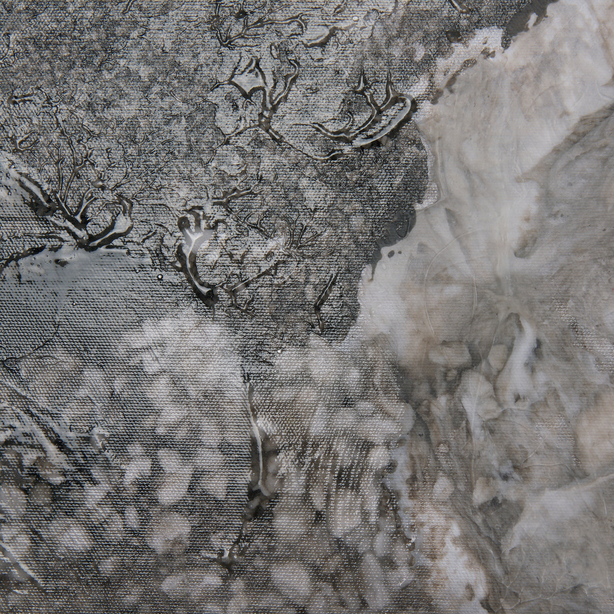 Mudslide II by Mercana Studio a Hand Embellished Textured Canvas from Mercana - Luna Furniture