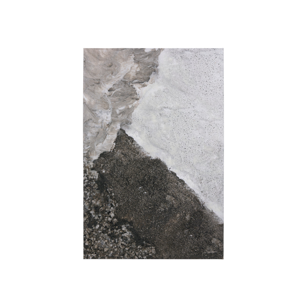 Mudslide IV by Mercana Studio a Hand Embellished Textured Canvas from Mercana - Luna Furniture