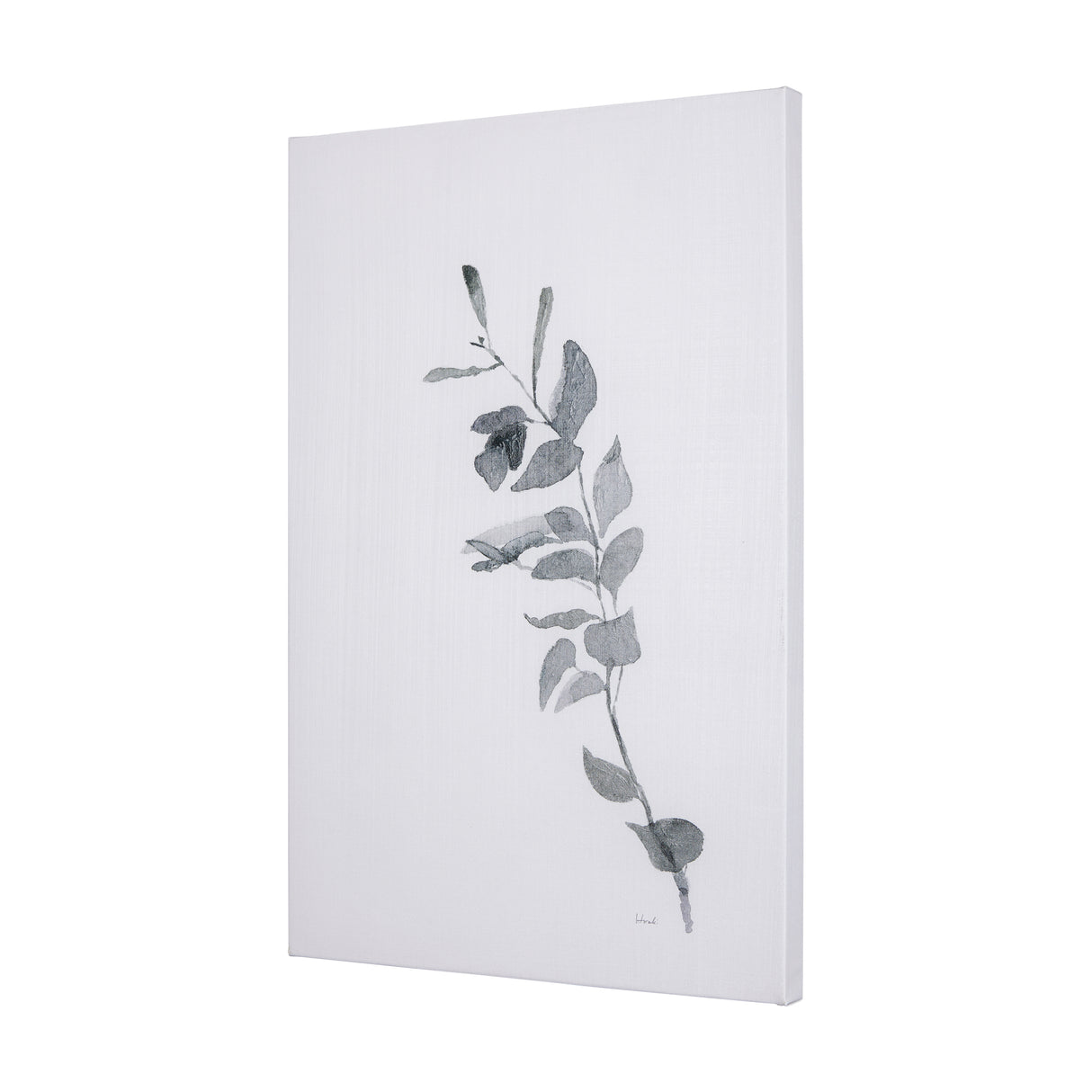 Leaf Shadow III by Mercana Studio a Hand Embellished Textured Canvas from Mercana - Luna Furniture