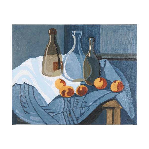 Still life I by Mercana Studio a Hand Embellished Textured Canvas