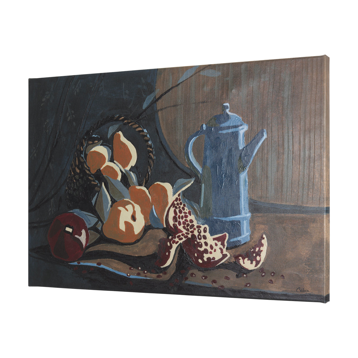Still life II by Mercana Studio a Hand Embellished Textured Canvas from Mercana - Luna Furniture