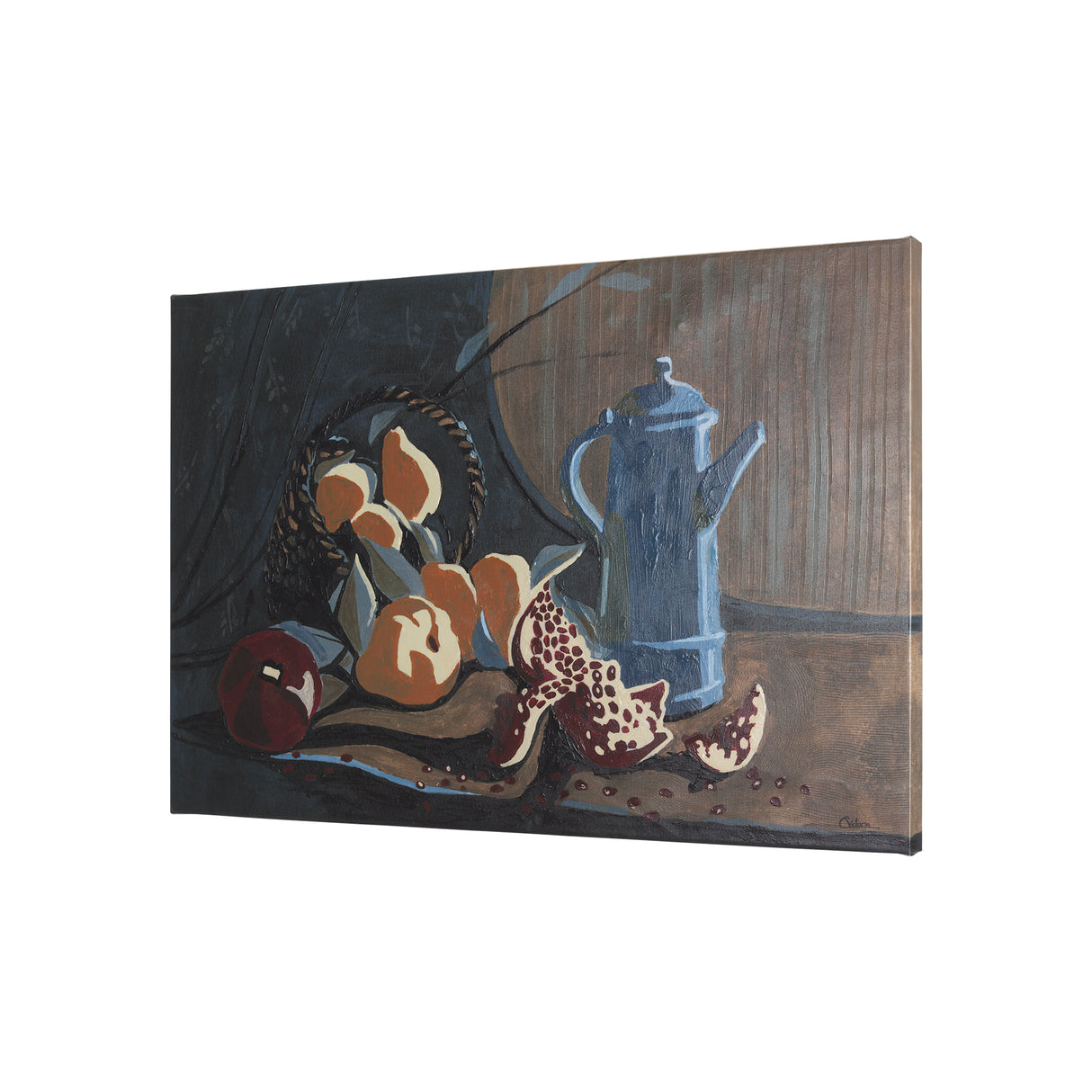 Still life II by Mercana Studio a Hand Embellished Textured Canvas from Mercana - Luna Furniture