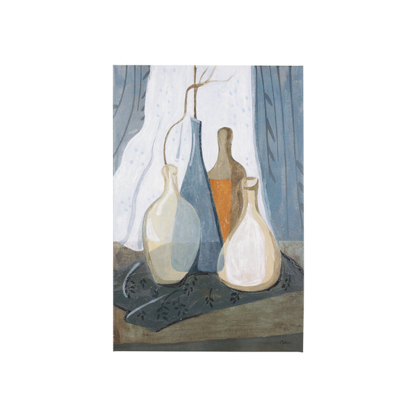 Still life III by Mercana Studio a Hand Embellished Textured Canvas
