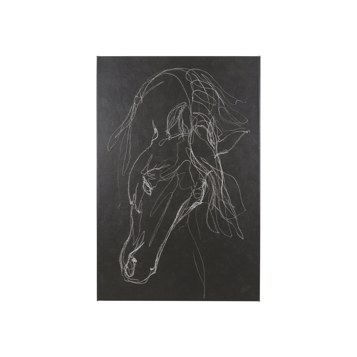 Andalusian Dark I by Mercana Studio a Hand Embellished Textured Canvas from Mercana - Luna Furniture