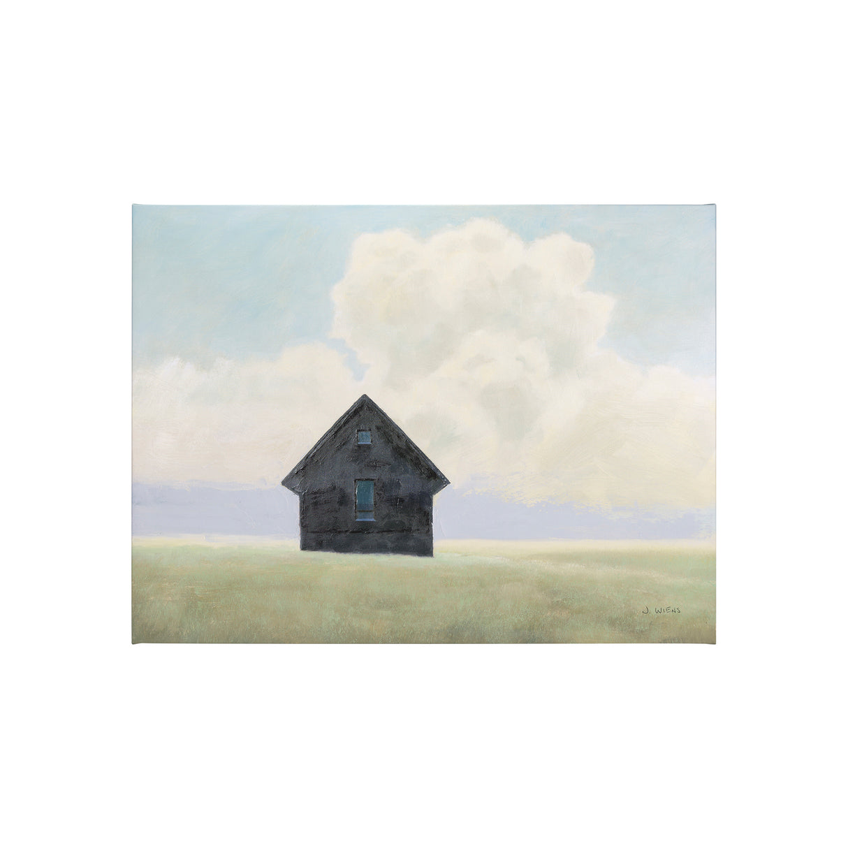 Lonely Landscape I by Mercana Studio a Hand Embellished Textured Canvas from Mercana - Luna Furniture