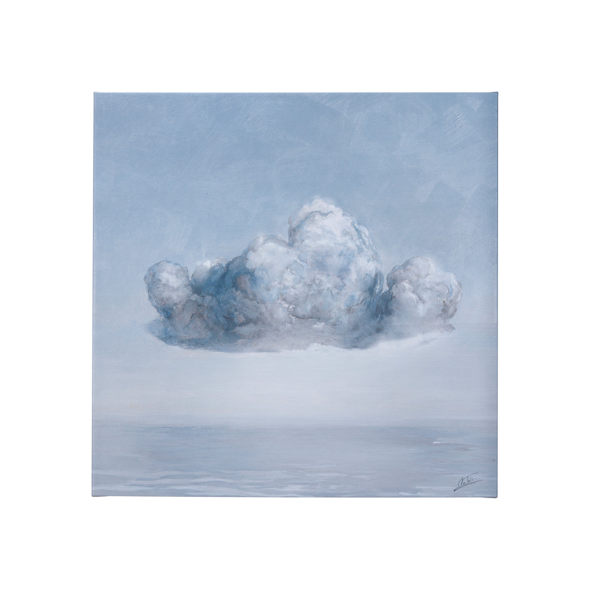 Day Cloud I by Mercana Studio a Hand Embellished Textured Canvas from Mercana - Luna Furniture