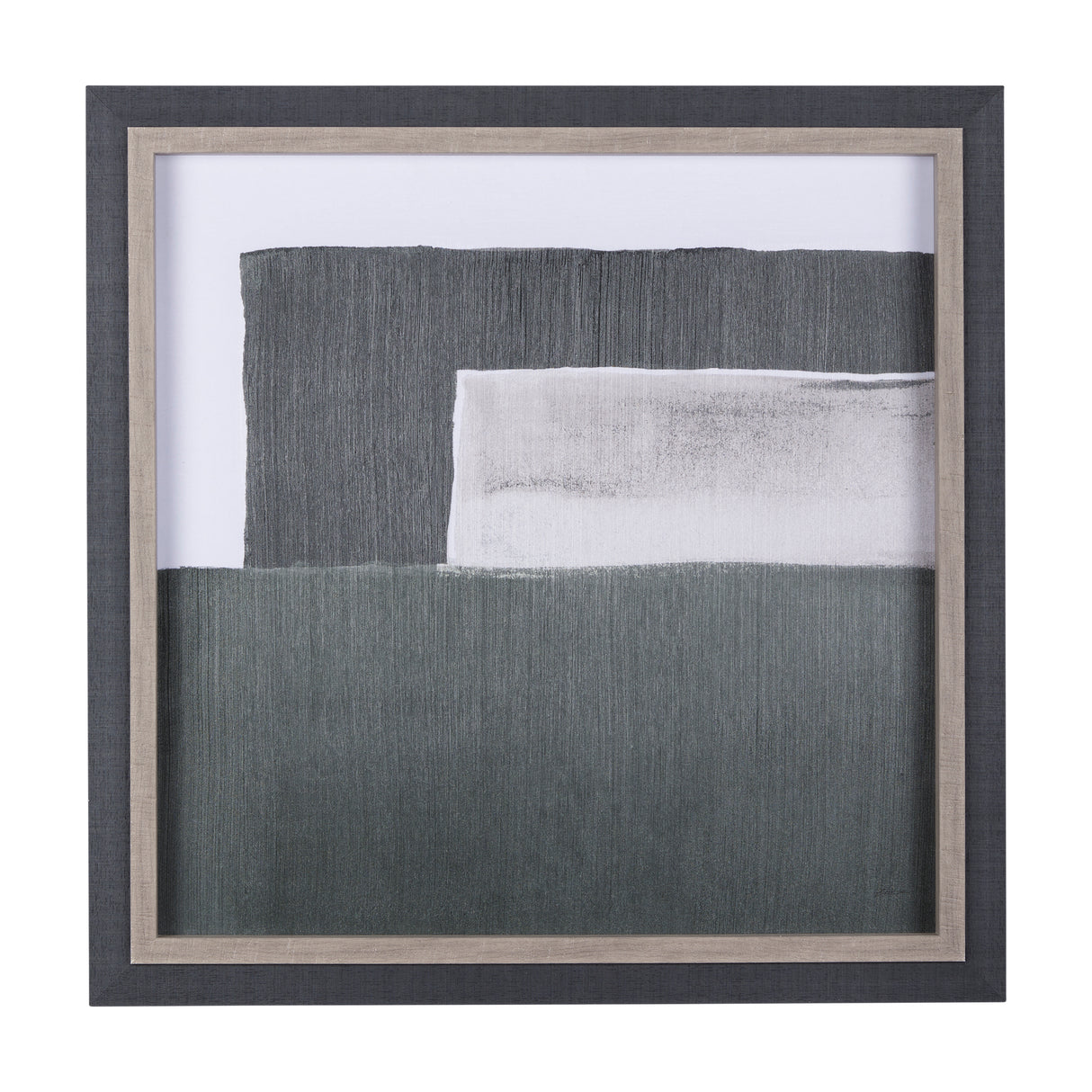 Blocks II by Mercana Studio a Hand Embellished Textured Framed Art Print from Mercana - Luna Furniture