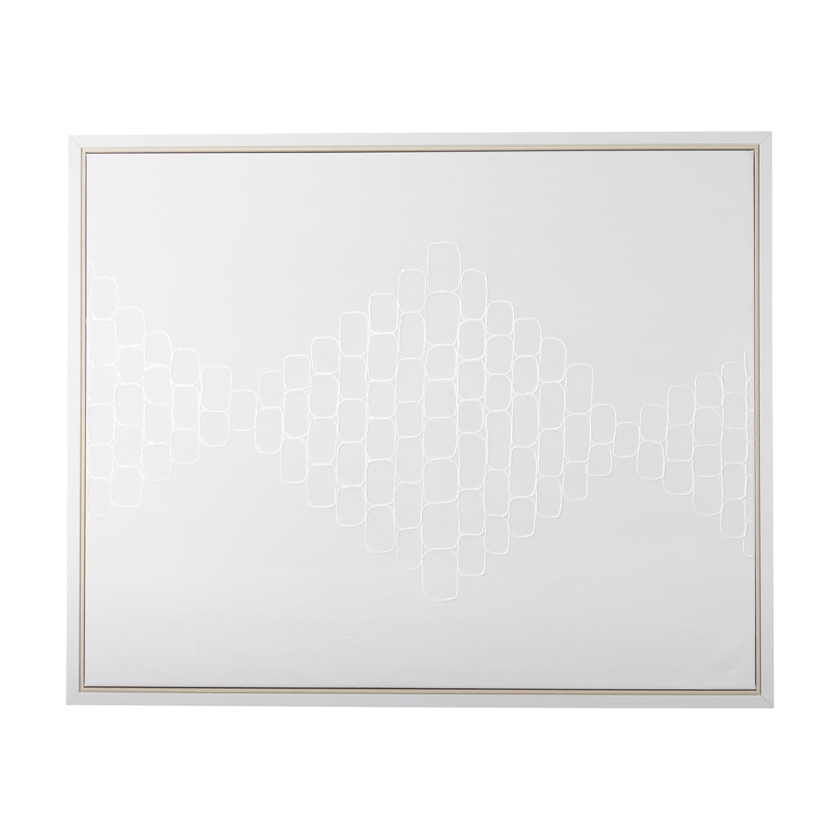 Sugar Cube by Studio M a handmade Original Framed Canvas Artwork from Mercana - Luna Furniture