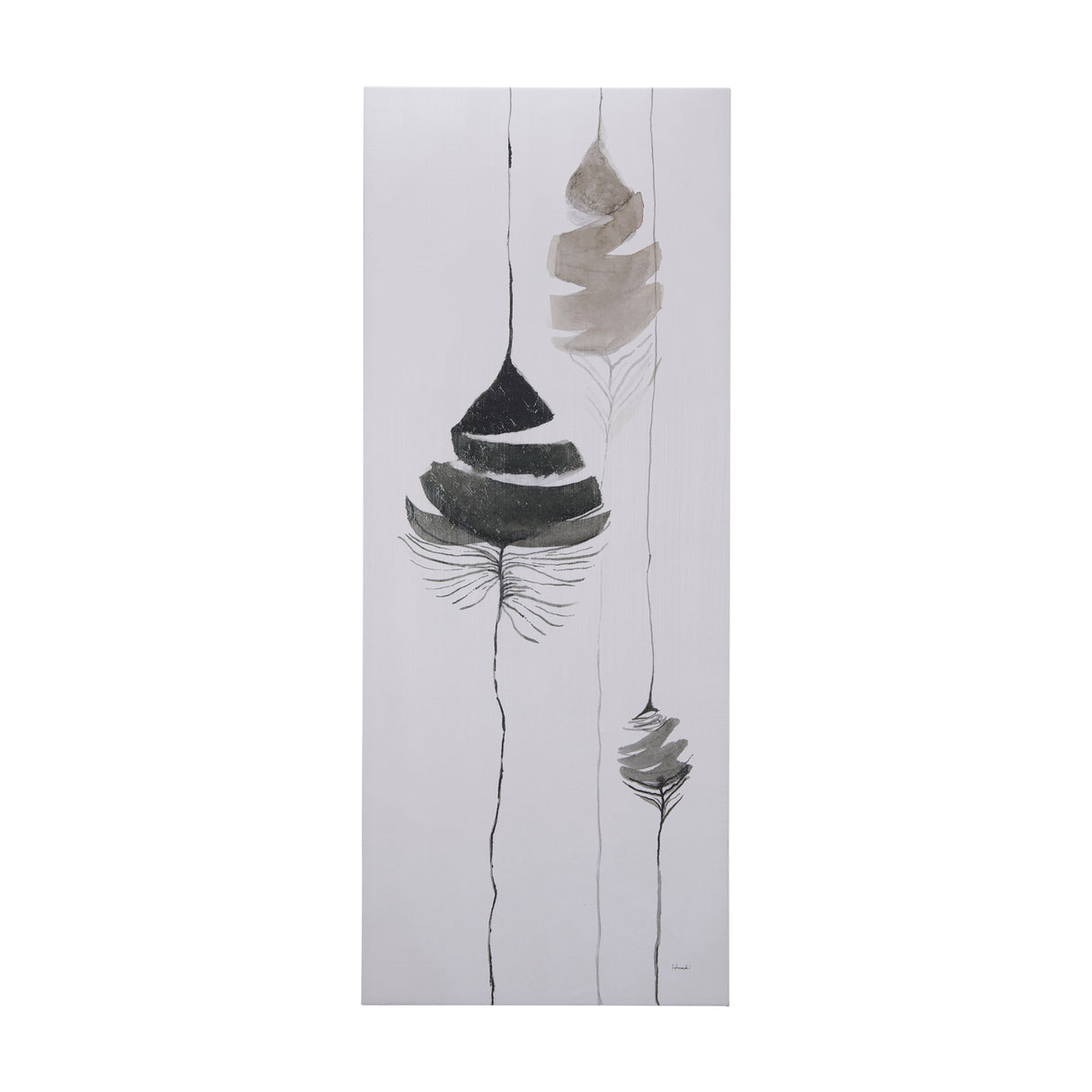 Rain of Leaf II by Mercana Studio a Hand Embellished Textured Canvas from Mercana - Luna Furniture