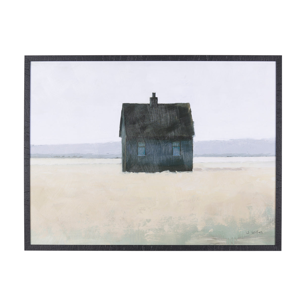 Lonely Landscape II by Mercana Studio a Hand Embellished Textured Framed Art Print from Mercana - Luna Furniture