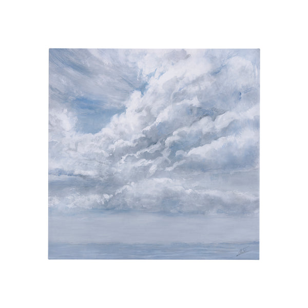 Day Cloud II by Mercana Studio a Hand Embellished Textured Canvas