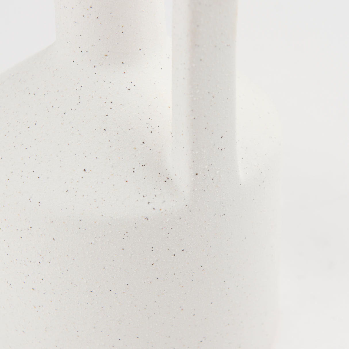 Burton 14.2H Medium White Ceramic Jug Vase from Mercana - Luna Furniture