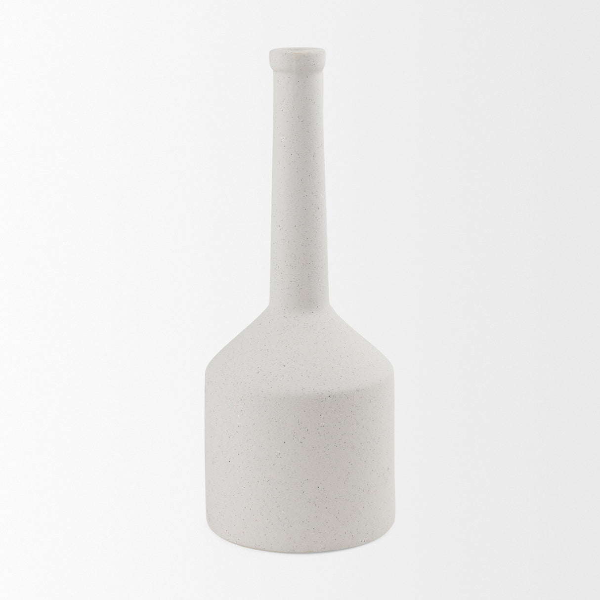 Burton 17.1H Large White Ceramic Jug Vase from Mercana - Luna Furniture