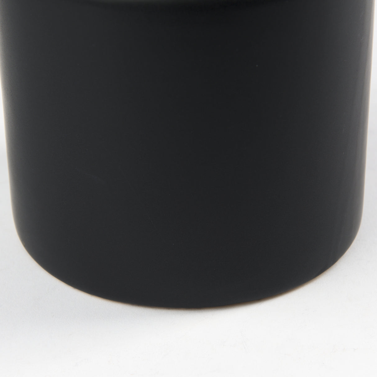 Burton 17.1H Large Matte Black Ceramic Jug Vase from Mercana - Luna Furniture