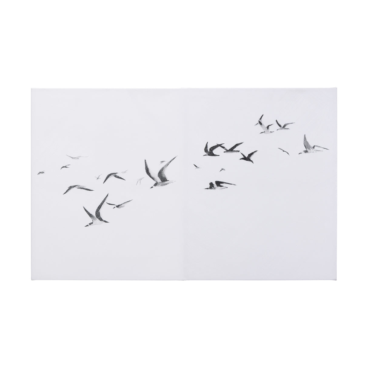 Fly Away by Mercana Studio a Hand Embellished Textured Canvas from Mercana - Luna Furniture