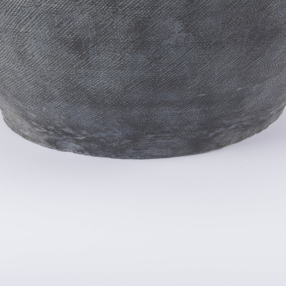 Zuma 27.2L x 20.5W x 31.9H Dark Gray Ceramic Floor Vase from Mercana - Luna Furniture